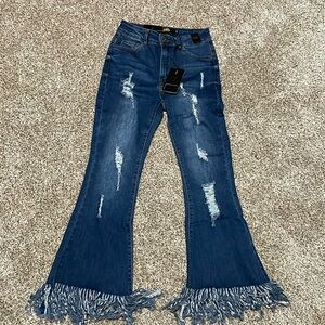 Lucky & Blessed Blue womens jeans size 2 high rise